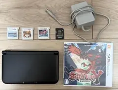 ニンテンドー3DS LL ブラック ソフト3本