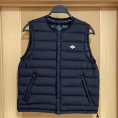 DANTON/ダントンナイロンタフタ インサレーションノーカラーベスト XL