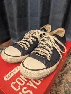CONVERSE キャンバスオールスター ローカット ネイビー 28cm