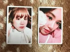 TWICE チェヨン  トレカ二枚セット