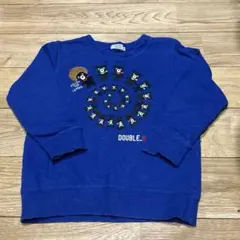 DOUBLE.B トレーナー 110 ①