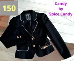 Spice Candy 黒 キッズ ブレザー　セレモニー　卒業式（150）