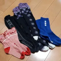 ブランド入り靴下まとめ売り！６点！17～22 ☆女の子☆