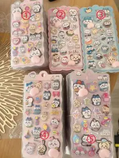 ちいかわ　おしりシール　②枚セット