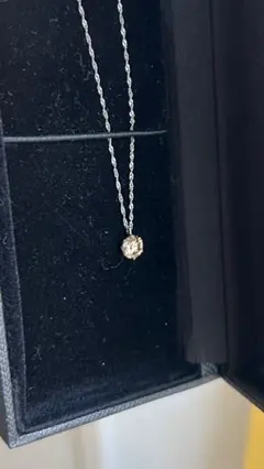 天然ダイヤモンド ネックレス Pt900/Pt850 0.4ct 高島屋のサムネイル