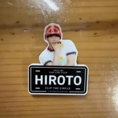 INI 西洸人　ネームプレート