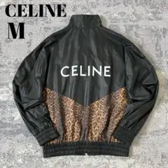 CELINE ブラック ナイロンジャケット S セリーヌ 22SS ナイロン ジャケット 44 メンズ ブラック