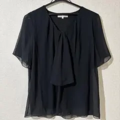 SOFUOL 半袖 ブラウス ブラック Lのサムネイル