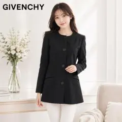 【美品】GIVENCHY ジバンシィ ウールジャケット ブラック フォーマルのサムネイル