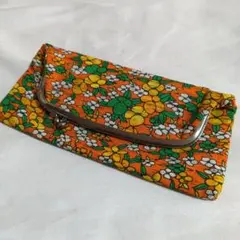 レトロ柄　和柄　がま口バック