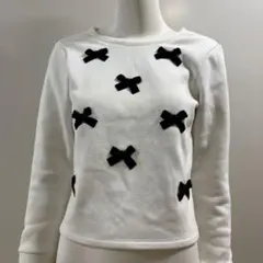 ケイトスペード 160cm リボンモチーフ スウェット