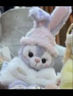 香港ディズニー　冬日　ステラルー　ぬいぐるみキーチェーン