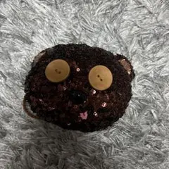 USJ ティム がま口 スパンコール ブラウン ユニバ ミニオン コインケース