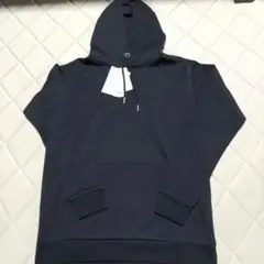 ikka パーカー ネイビー