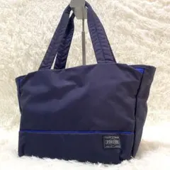 ポーターガール　ムース　ミニトートバッグ　ハンドバッグ　Sサイズ　ネイビー