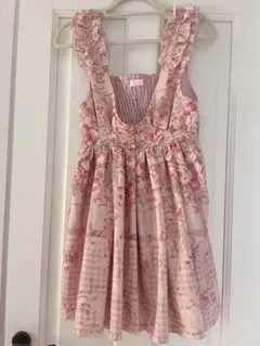 リズリサ LIZLISA ジャンスカ ジャンパースカート 花柄