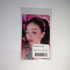 TWICE this is for オンラインくじ ステッカー② ジヒョ