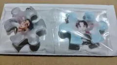 鬼滅の刃パズル型アクリルキーホルダー 2個セット