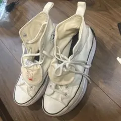 コンバース　ランスターハイク　白　27.5