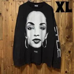 XL Sade シャーデー フェード加工 長袖Tシャツ ロンT