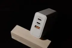 【日本メーカー監修】crossbrain 急速充電器 65W（ホワイト）