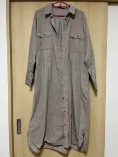 アメリカンホリック ロングシャツワンピース