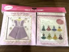 東京ディズニーリゾート ディズニープリンセスドレスセット　レターセット　お手紙