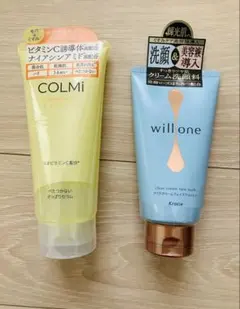 コルミー バランス VC オールインワンセラム＆クラシエwill one 洗顔のサムネイル