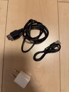 USB充電器とUSBケーブルセット
