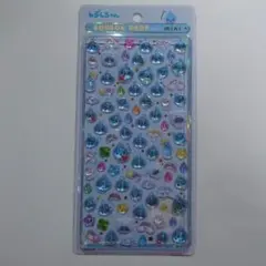 【新品未使用・正規品】ボンボンドロップシール　しずくちゃん　mini 水色★