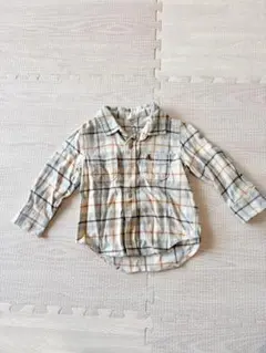 GAP チェック柄 長袖シャツ