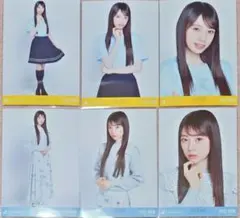 乃木坂46　久保史緒里卒業コンサートTシャツ襟付きコーデ　2種コンプ　矢田萌華