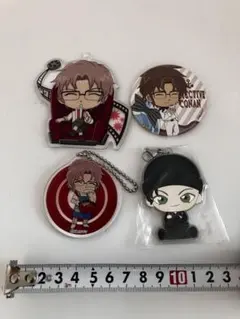 名探偵コナン アクリルキーホルダー 4個セット