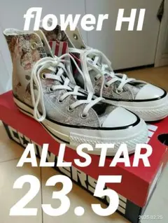 新品未使用コンバース ALLSTAR US FLOWER花柄ハイカット