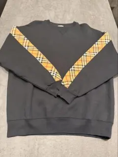 BURBERRY バーバリー スウェット トレーナー ブラック Lのサムネイル
