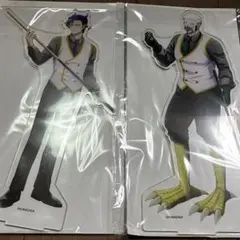 魔入りました！入間くん　カルエゴ　バラム　アクリルスタンド　ラウンドワン　限定