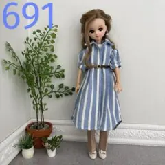 リカちゃん　服　【691】 22㎝ドール服　ハンドメイド