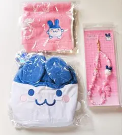 たまごっち みみっち 巾着 タオル ストラップ セット