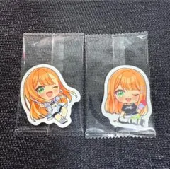 2⭐︎学園アイドルマスターゼリーステッカー　紫雲清夏 2種セット