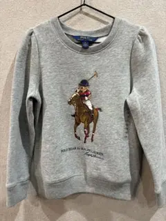 ラルフローレン　ポロベア　トレーナー　女の子　120 ビッグポニー