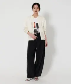 BEAUTY&YOUTH アイボリー カーディガン 長袖