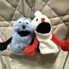 パペットスンスン　フィンガーパペット　ノンノン　2個セット　ガチャ