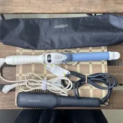 SALONIA ヘアアイロン 2点セット(動作確認済)のサムネイル