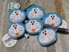 ドラえもんフェイスマスコット　ラウンドワン限定　6個セット