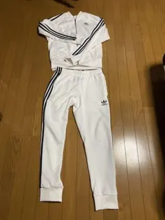 adidas original 白紺　上下ジャージ