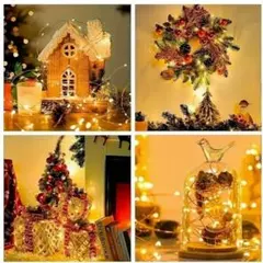 2個セット 安 爆売 イルミネーション　LEDライト　 100球 電池