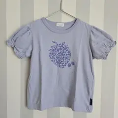 コンビミニ　さらクール　イチゴ柄Tシャツ　半袖Tシャツ　100cm