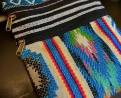 ハンドメイド クラッチバッグ