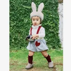 新品 80 90 アリス 白うさぎ 着ぐるみ コスプレ 可愛い ディズニー