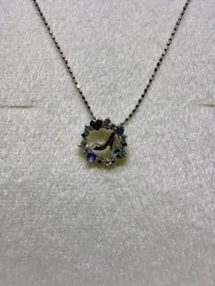 TAKE-UP ディズニー シンデレラ ガラスの靴 ネックレス K10WG 箱付のサムネイル